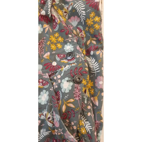 Duluth Trading Co. Heirloom Butterfly and Floral Print Gardening Bib Large X 31L - Picture 12 of 12